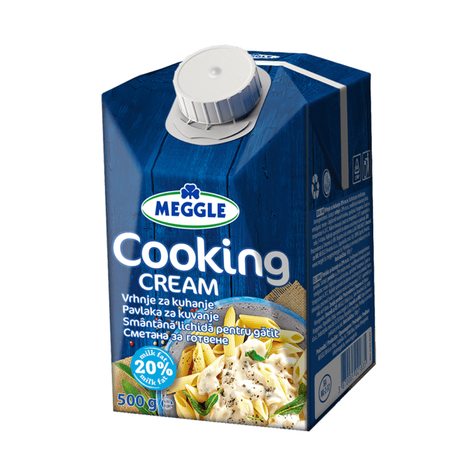 Cooking cream 20% m.f. 500g - MEGGLE