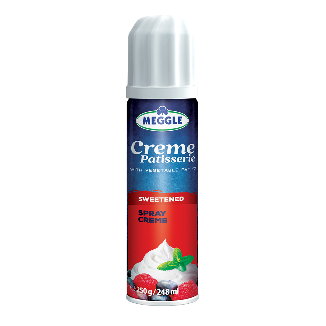 Creme Patisserie whipping cream in spray - MEGGLE